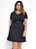 Vestido Preto Evasê Plus Size - Imagem 1