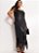 Vestido Preto Em Cirrê - Imagem 4