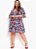 Vestido Floral Colorido Em Malha Fria - Imagem 3