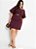 Vestido Roxo Em Moletinho - Imagem 4