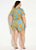 Conjunto Floral Blusa E Short Plus Size - Imagem 4