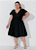 Vestido Preto Plus Size - Imagem 1