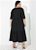 Vestido Preto Com Franzido Plus Size - Imagem 2