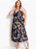 Vestido Azul Em Malha Plus Size - Imagem 4