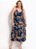 Vestido Azul Em Malha Plus Size - Imagem 5