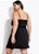 Vestido Preto Em Crepe Plano Plus Size - Imagem 2