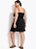 Vestido Preto Em Crepe Plano Plus Size - Imagem 5
