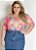 Blusa Tie Dye Com Alças Finas Plus Size - Imagem 1