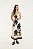 vestido languido estampado floral arabasque - Imagem 1