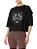 Camiseta De Malha Recortes Bright Tigre - Preto - Imagem 1