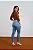 Calça Jeans Skinny Cigarrete com Cintura Hot Pants - Imagem 3