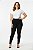Calça Jeans Skinny - Preta - Imagem 1