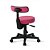 Cadeira Mocho Patti Giratória Back 2585 Rosa - Imagem 5
