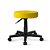 Cadeira Mocho Patti Assento Giratória universal Amarela - Imagem 1