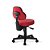 Cadeira Mocho Sapri Giratória Back 2585 Vermelha - Imagem 2