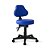 Cadeira Mocho Sapri Giratória Back 2585 Azul - Imagem 1