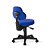 Cadeira Mocho Sapri Giratória Back 2585 Azul - Imagem 3