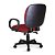 Cadeira Obeso Turim Plus Size Giratória Relax Vermelha - Imagem 4