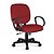 Cadeira Obeso Turim Plus Size Giratória Relax Vermelha - Imagem 1