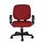 Cadeira Obeso Turim Plus Size Giratória Relax Vermelha - Imagem 2