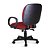 Cadeira Obeso Turim Plus Size Giratória Relax Vermelha - Imagem 6