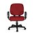 Cadeira Obeso Turim Plus Size Giratória Relax Vermelha - Imagem 5