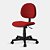 Cadeira Executiva Turim Giratória Vermelha - Imagem 1
