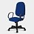 Cadeira Presidente Turim Giratória Relax 5033 C/br 0097 Azul - Imagem 1