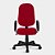 Cadeira Presidente Turim Giratória Relax 5033 C/br 0097 Vermelha - Imagem 2