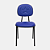 Cadeira Secretaria Estrela Pé Palito Azul - Imagem 2
