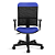 Cadeira Executiva Marsala Giratória Universal C/Braços Azul - Imagem 2