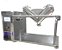 Misturador Tipo V de Bancada para Pó e Granulados - 10 Litros(7 kg) - Inox - Imagem 1