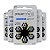 30 Pilhas Baterias 10 PR70 PR230 Aparelho Auditivo - Power One - Imagem 1