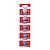 100 Baterias Panasonic Cr2025 3v Placa Mãe Portão Controle - Imagem 1