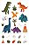 TATTOOLOVE - Dinossauros - Imagem 1