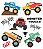Tatuagem Colorida - Monster Trucks - Imagem 1