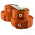 Kit Beach Tennis duplas com marcação Evo Sports Laranja 8,5 metros - Imagem 4