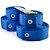 Kit beach tennis duplas com marcação Evo Sports Azul Royal 8,5 metros - Imagem 3