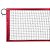 Kit Beach Tennis duplas com marcação Evo Sports Vermelha 8,5 metros - Imagem 2