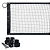 Kit Beach Tennis duplas com marcação Evo Sports Preta 8,5 metros - Imagem 1