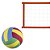 Kit Rede de Vôlei com Bola Evo Sports 6 metros Laranja - Imagem 2