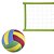 Kit Rede de Vôlei com Bola Evo Sports 7 metros Verde - Imagem 2