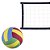 Kit Rede de Vôlei com Bola Evo Sports 8 metros Azul - Imagem 2
