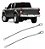 Par Cabo De Aço Limitador Da Tampa Da Caçamba Nissan Frontier 1998 1999 2000 2001 2002 2003 2004 2005 2006 2007 - Imagem 1