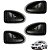 Jogo Kit Maçaneta Interna Direita Esquerda Dianteira Traseira Renault Clio Megane 8200667104 - Imagem 1