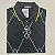 Camiseta polo em malha piquet manga curta listrada com losangos - ref 1175 - Imagem 8