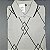 Camiseta polo em malha piquet manga curta listrada com losangos - ref 1175 - Imagem 1