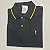 Camiseta polo masculina em malha piquet de algodão manga curta cor lisa, ref 905 - Imagem 6