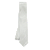 Gravata branca tradicional longa 100% poliéster - Imagem 1