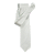 Gravata branca tradicional longa 100% poliéster - Imagem 3